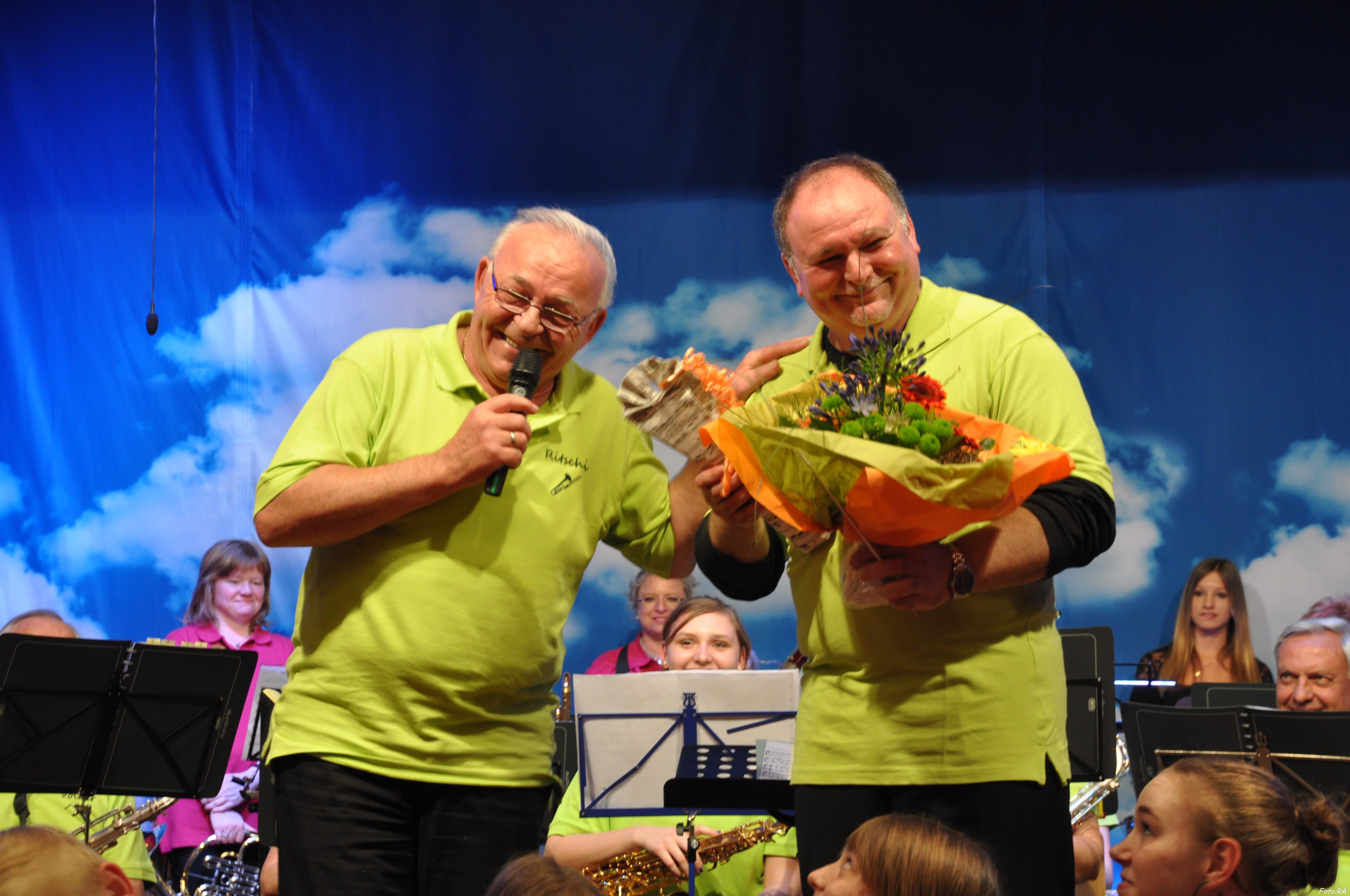 Ritschi Herrman und Bernd Jörka beim Maikonzert (2013)